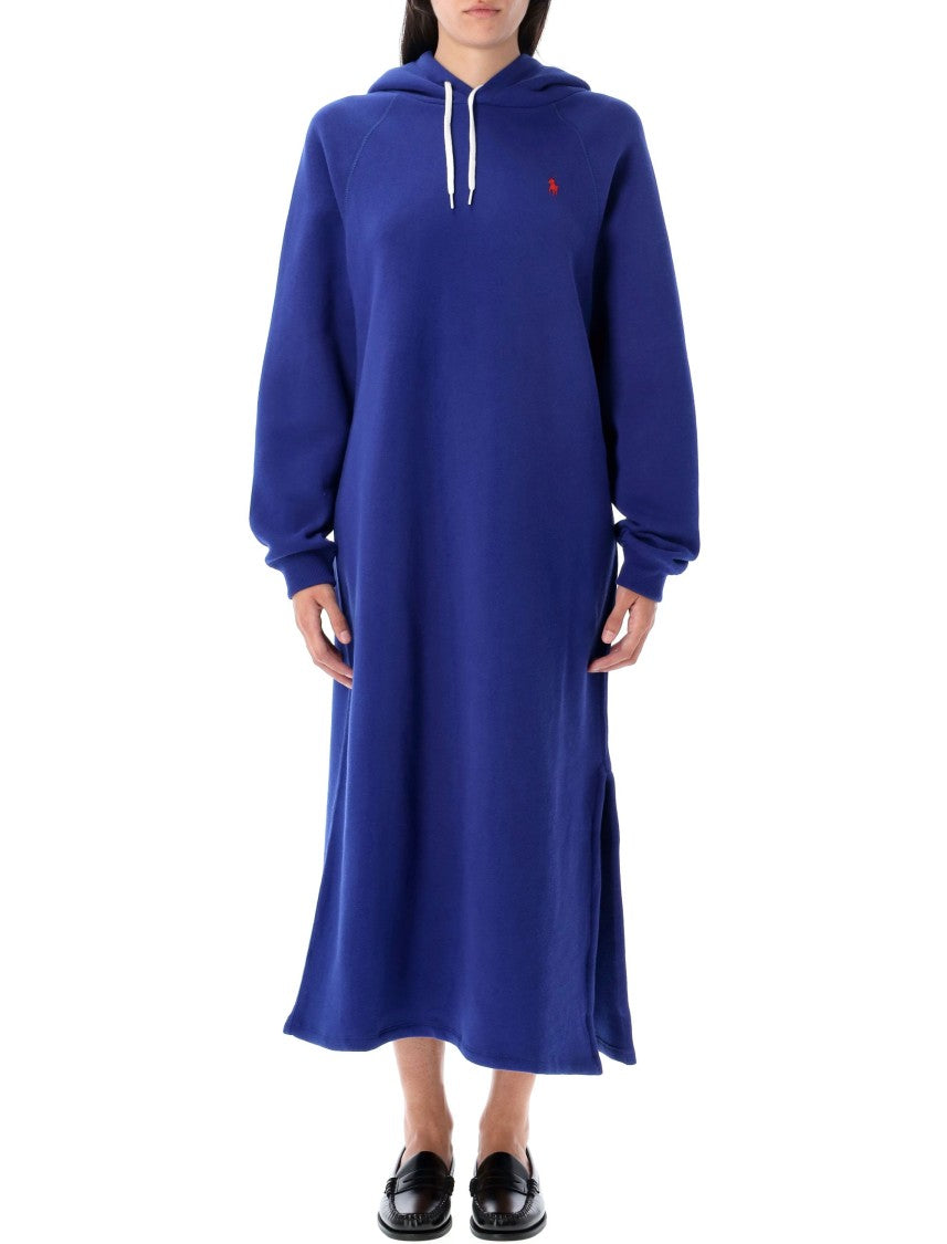 Polo Ralph Lauren Hooded Knit Midi Dress
