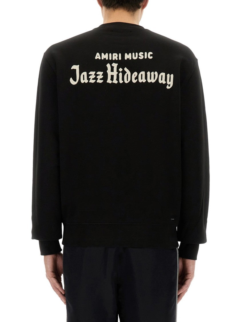Amiri "Jazz Hideaway Crew" Sweatshirt