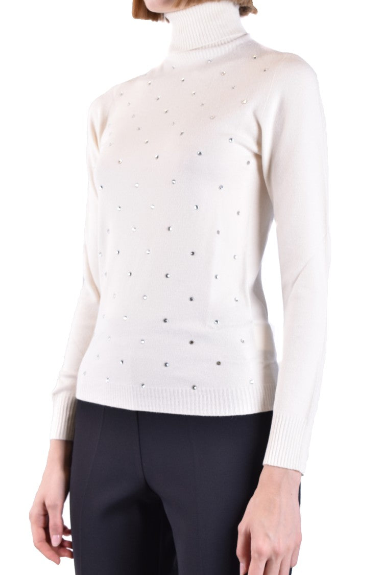 Ermanno Turtleneck Sweater With Subtle Embellishments And Refined Fit