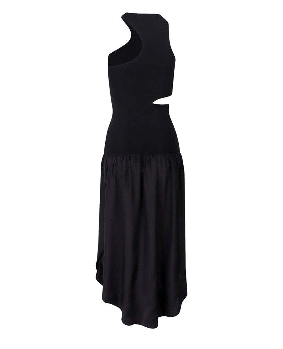 Stella Mccartney Silk Cut-Out Maxi Dress