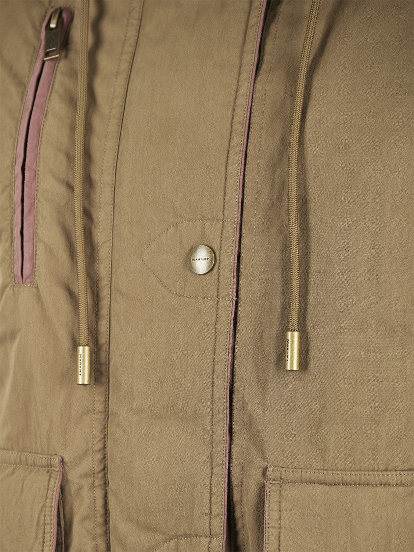 Isabel Marant Étoile Relaxed-Fit Jacket With Shoulder Panels