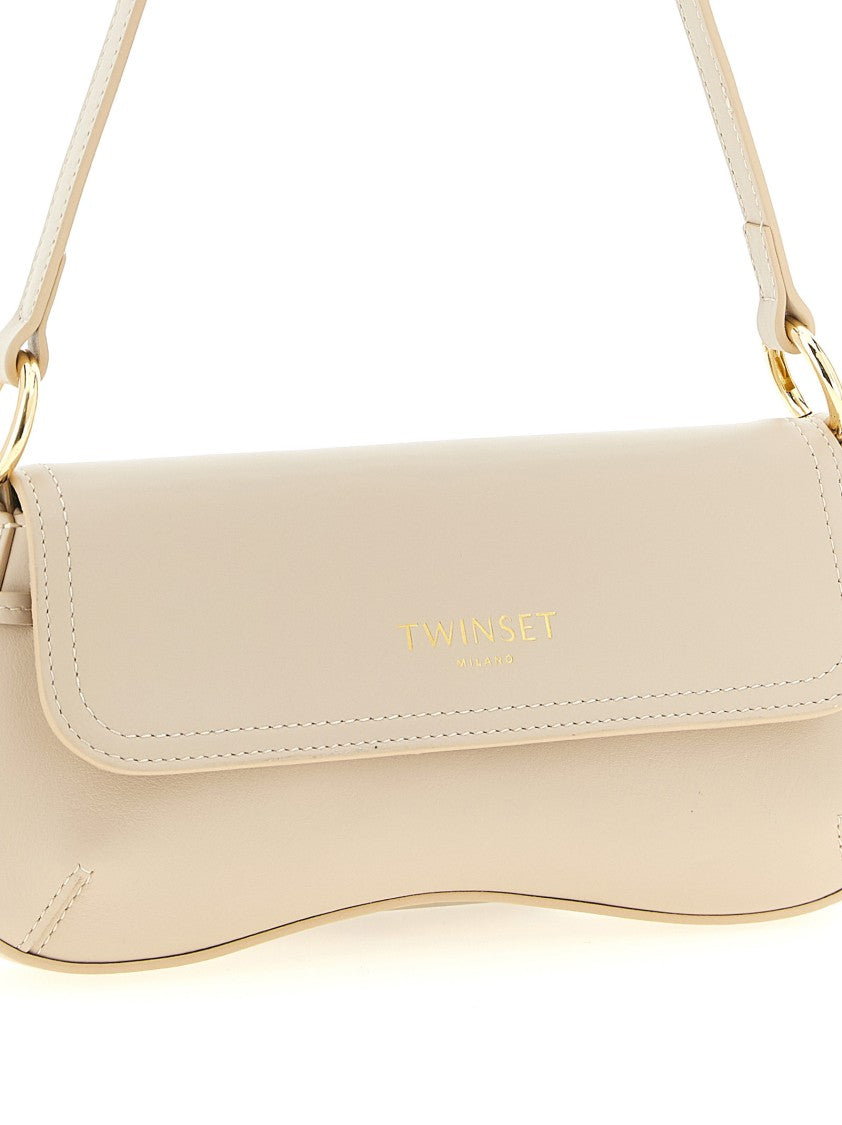 Twin-Set Leather Shoulder Bag