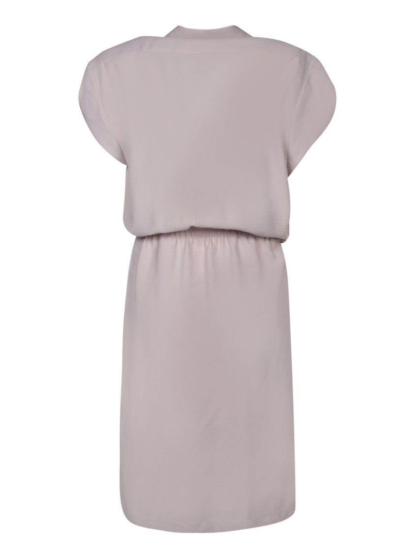 Blanca Vita Grey Midi Chemisier Dress