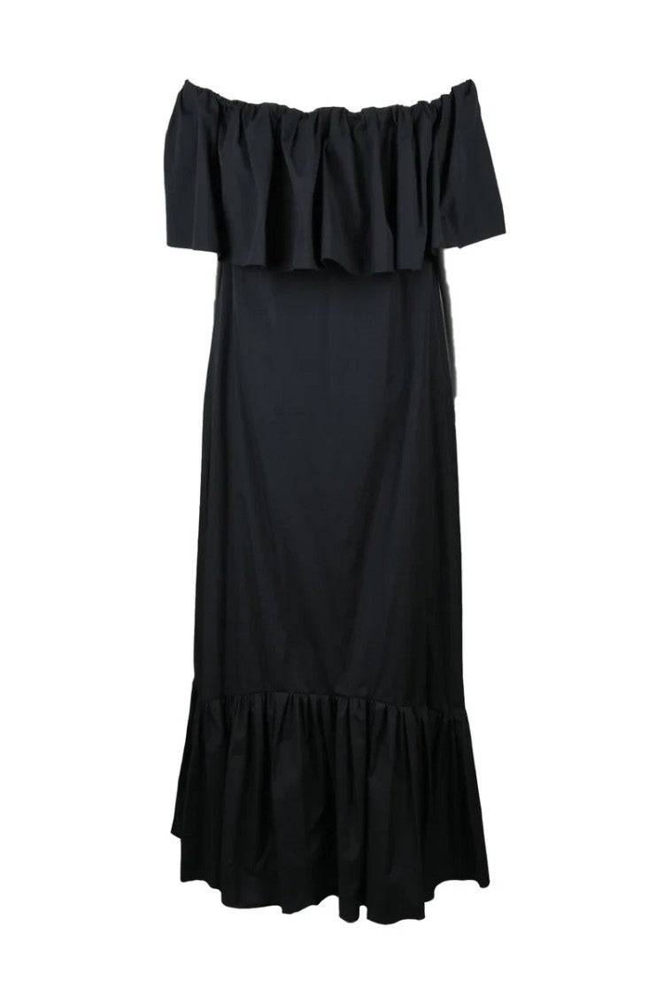 Max Mara Petali Long Dress - Black