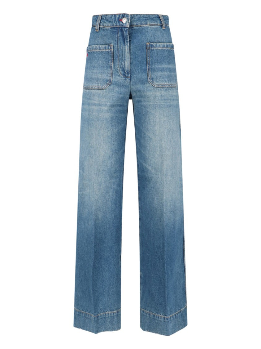 Victoria Beckham "Alina High Waisted" Jeans