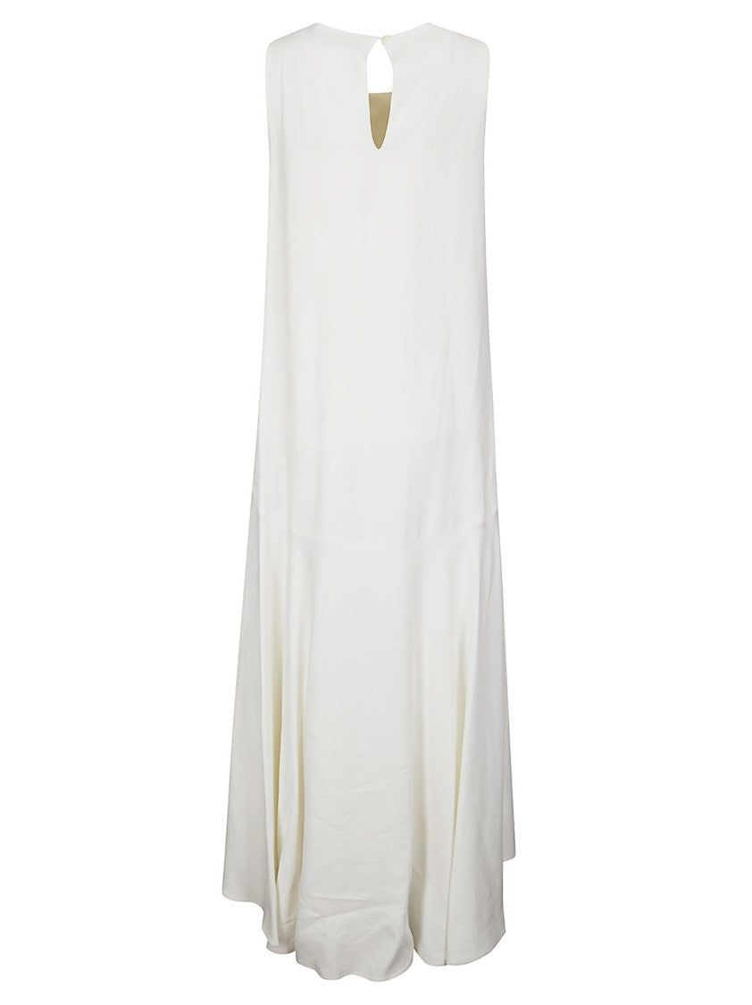 P.A.R.O.S.H. Flowing Maxi Dress With Elegant Silhouette