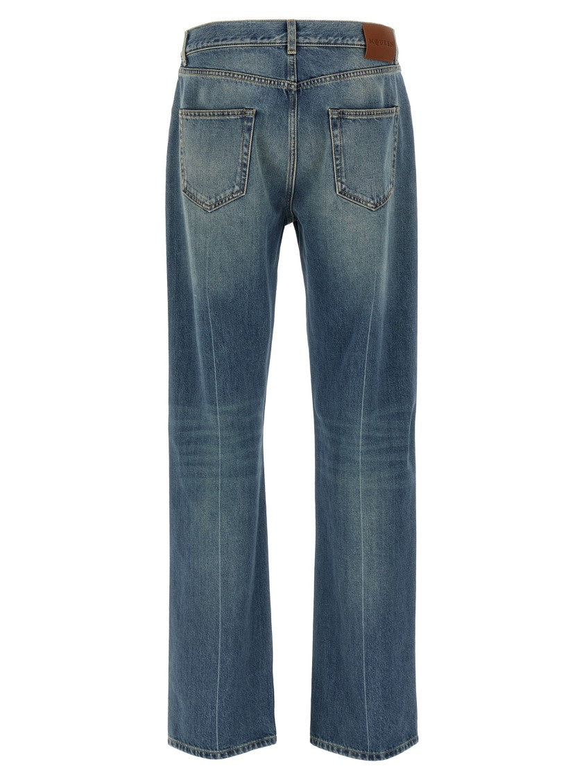 Mcqueen 'Skull' Jeans