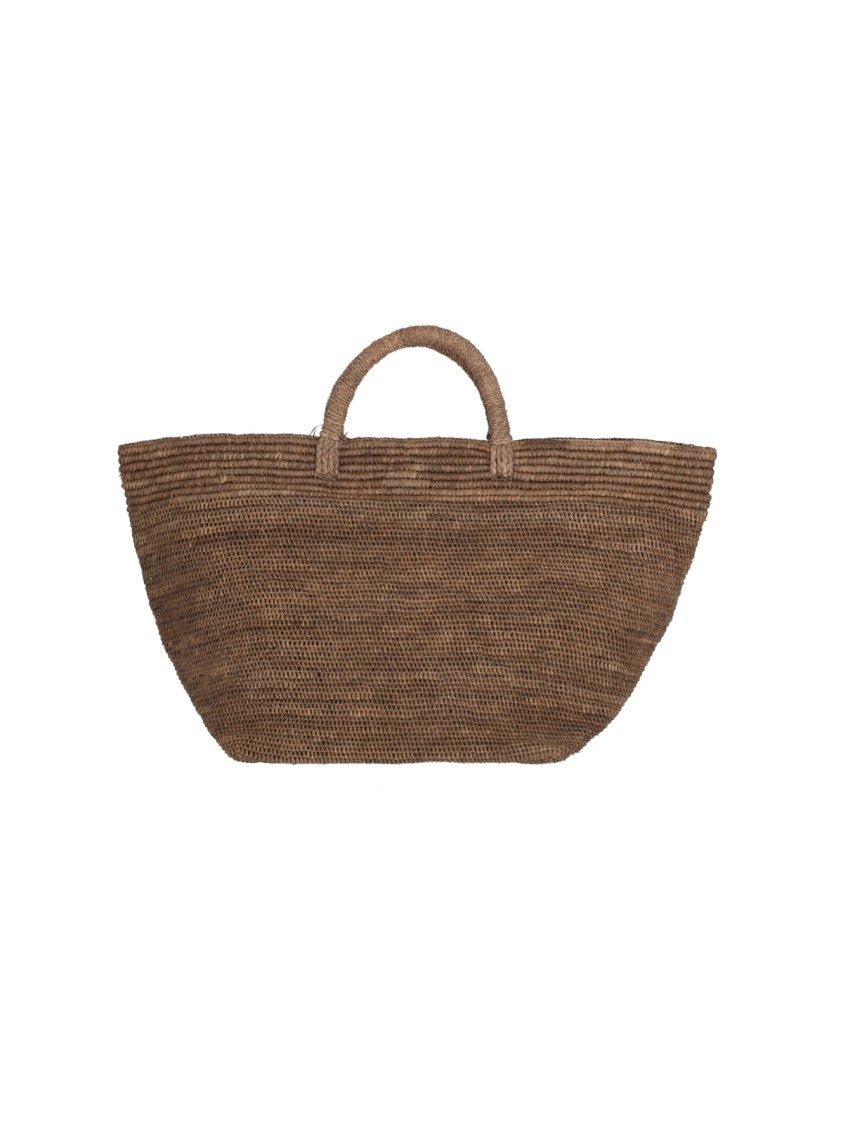 Ibeliv Medium Brown Handbag With Structured Silhouette