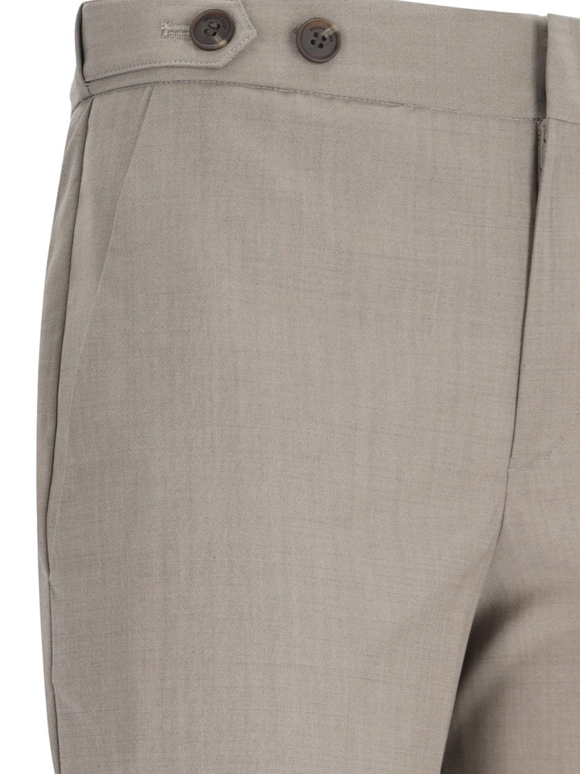 Eudon Choi High-Waisted Straight-Leg Pants