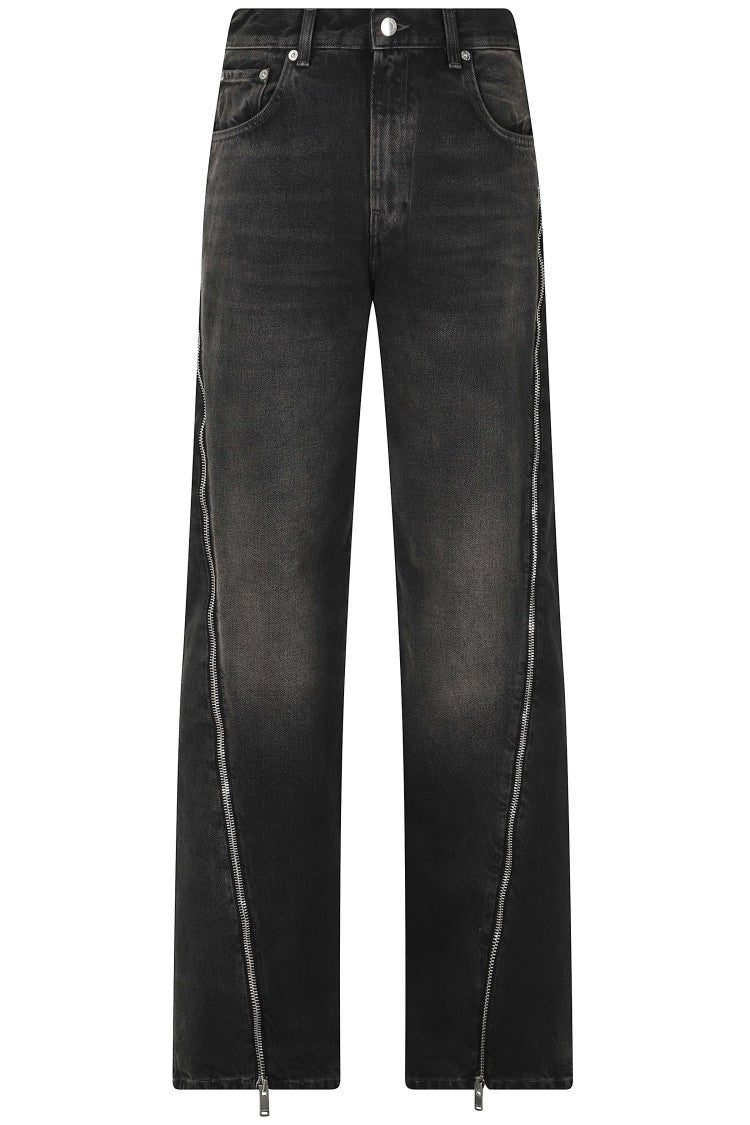 Haikure Wide-Leg Bonnie Jeans With Vintage Black Wash