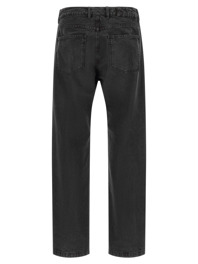 Mfpen 'Modified' Vintage-Effect Organic Denim Jeans