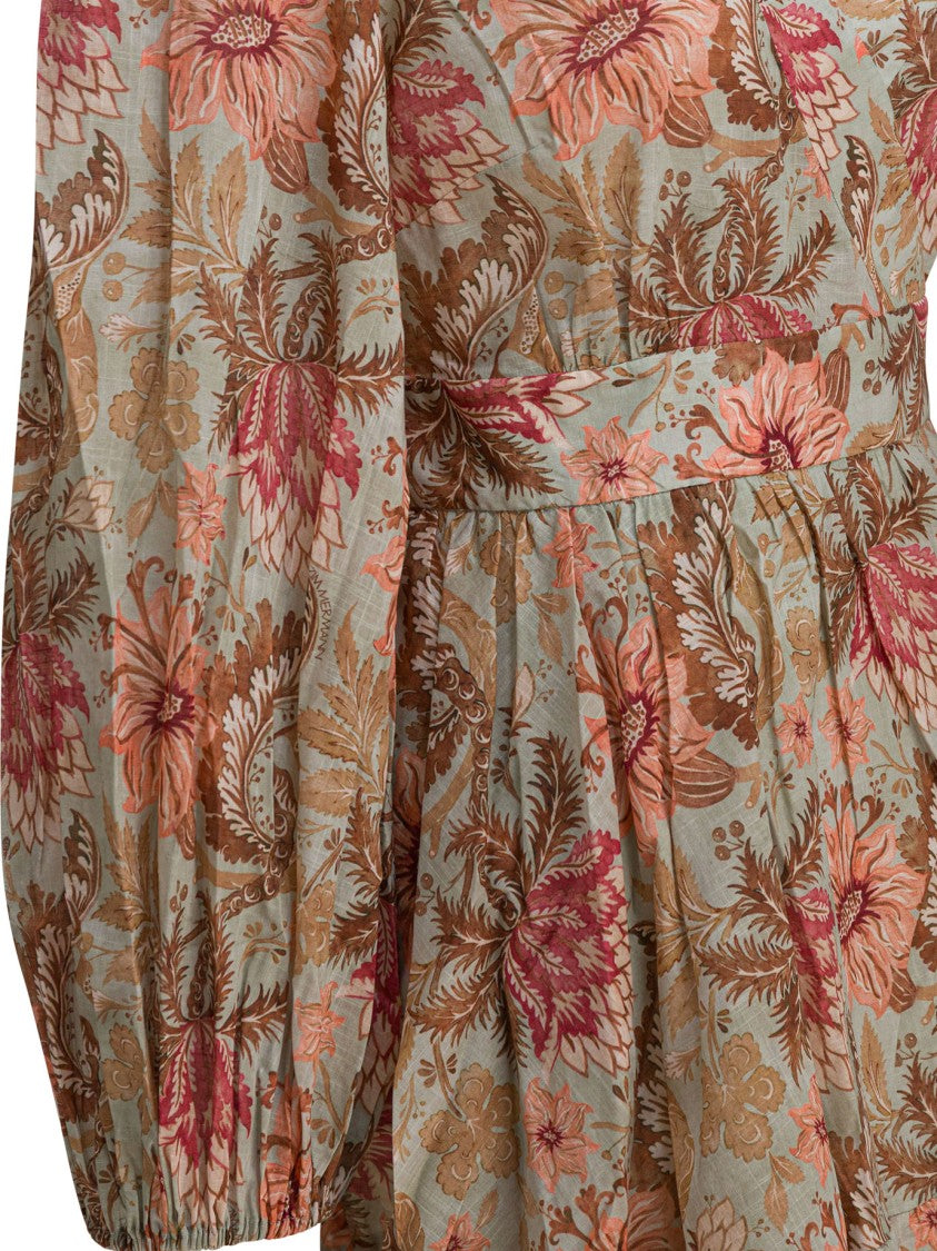 Zimmermann "Daylight" Short Dress