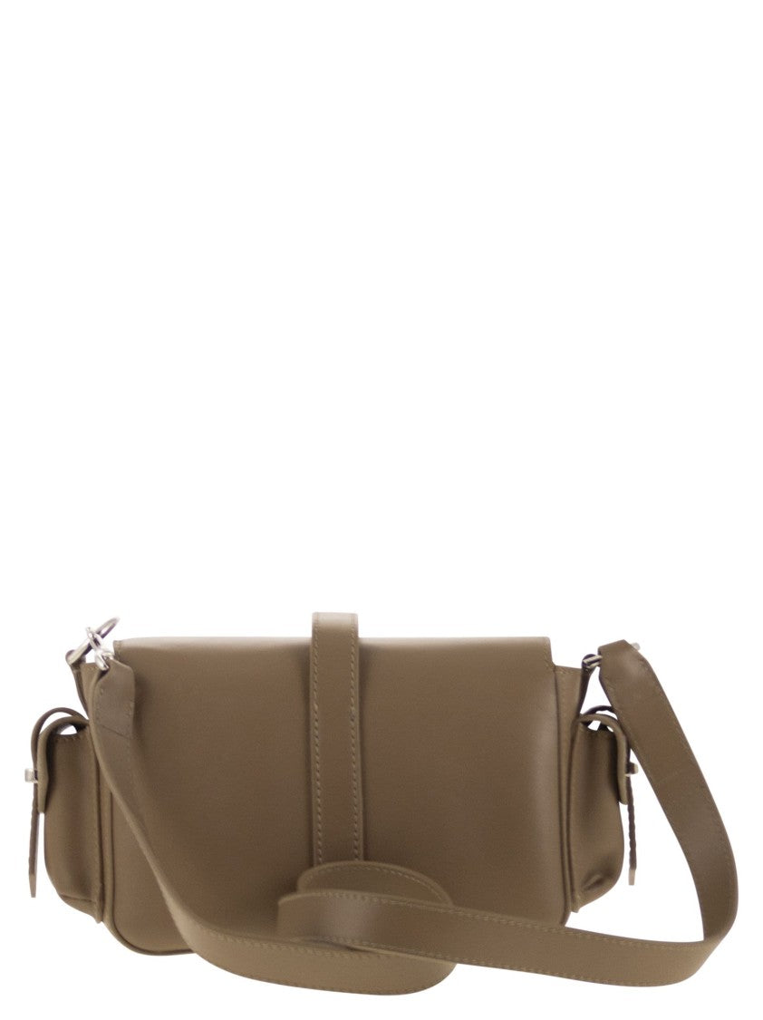 Hogan Small Leather Flap Bag