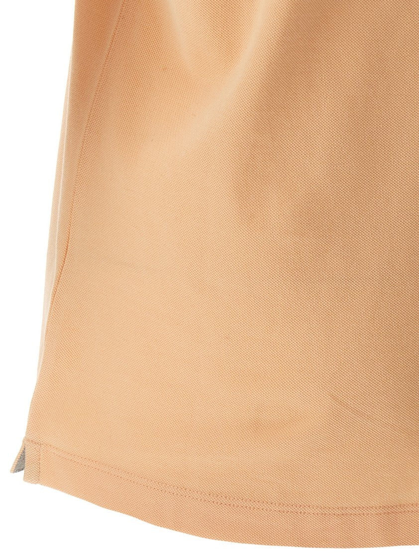 Brunello Cucinelli Logo Piqué Polo Shirt