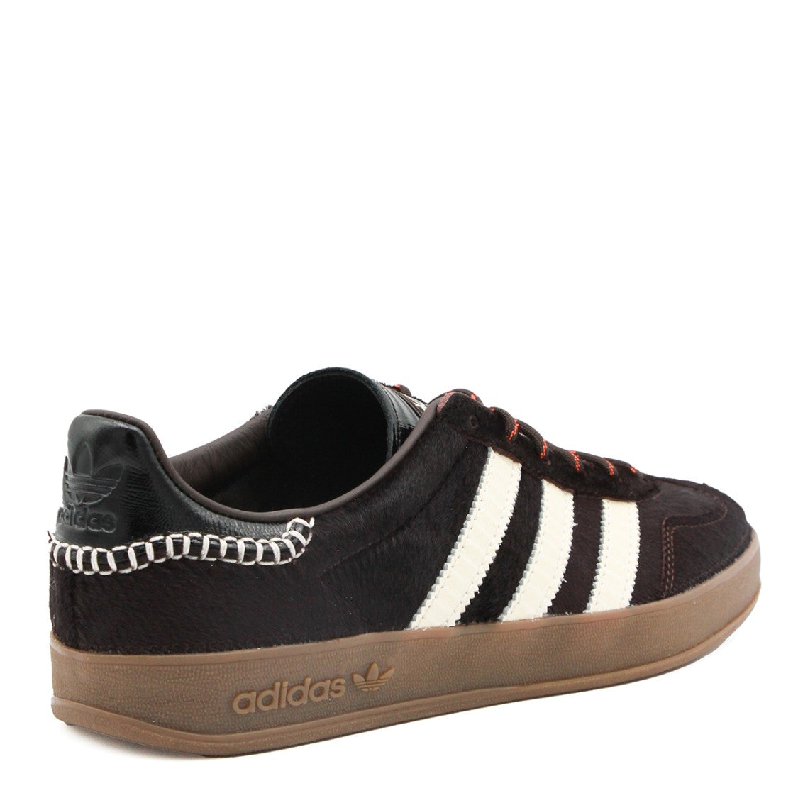 Adidas By Wales Bonner Brown Pony Hair Gazelle Sneakers