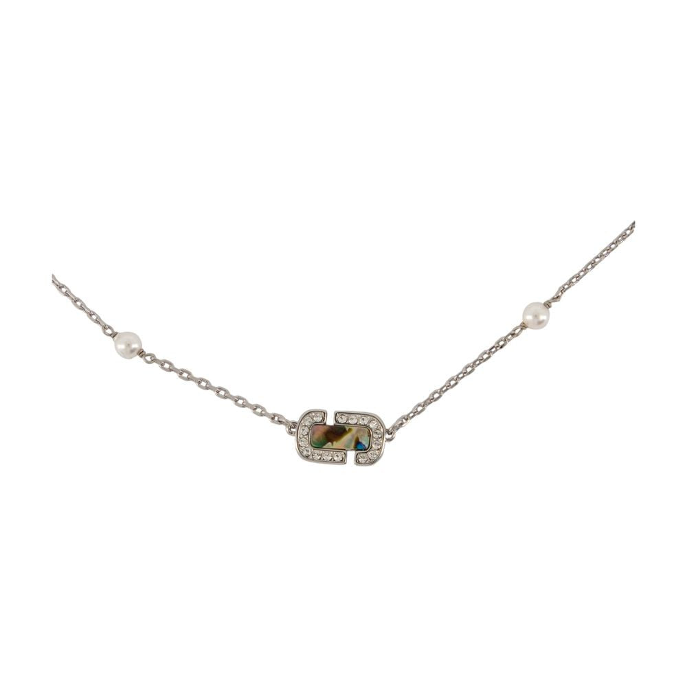 Marc Jacobs Abalone Necklace - Metal - Silver