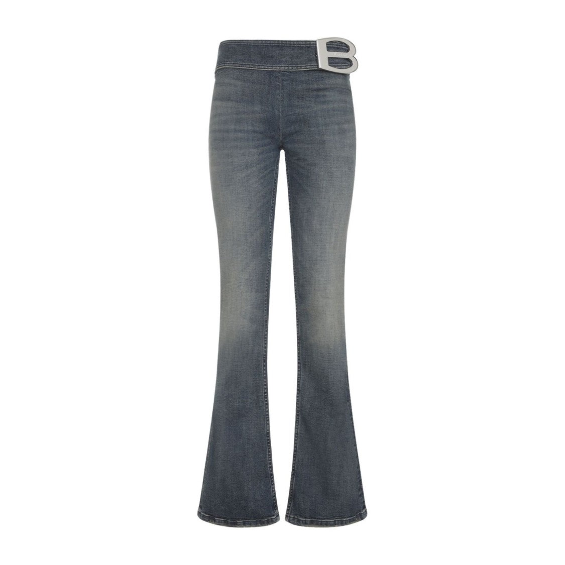 Balenciaga Straight-Leg Blue Jeans With Timeless Appeal