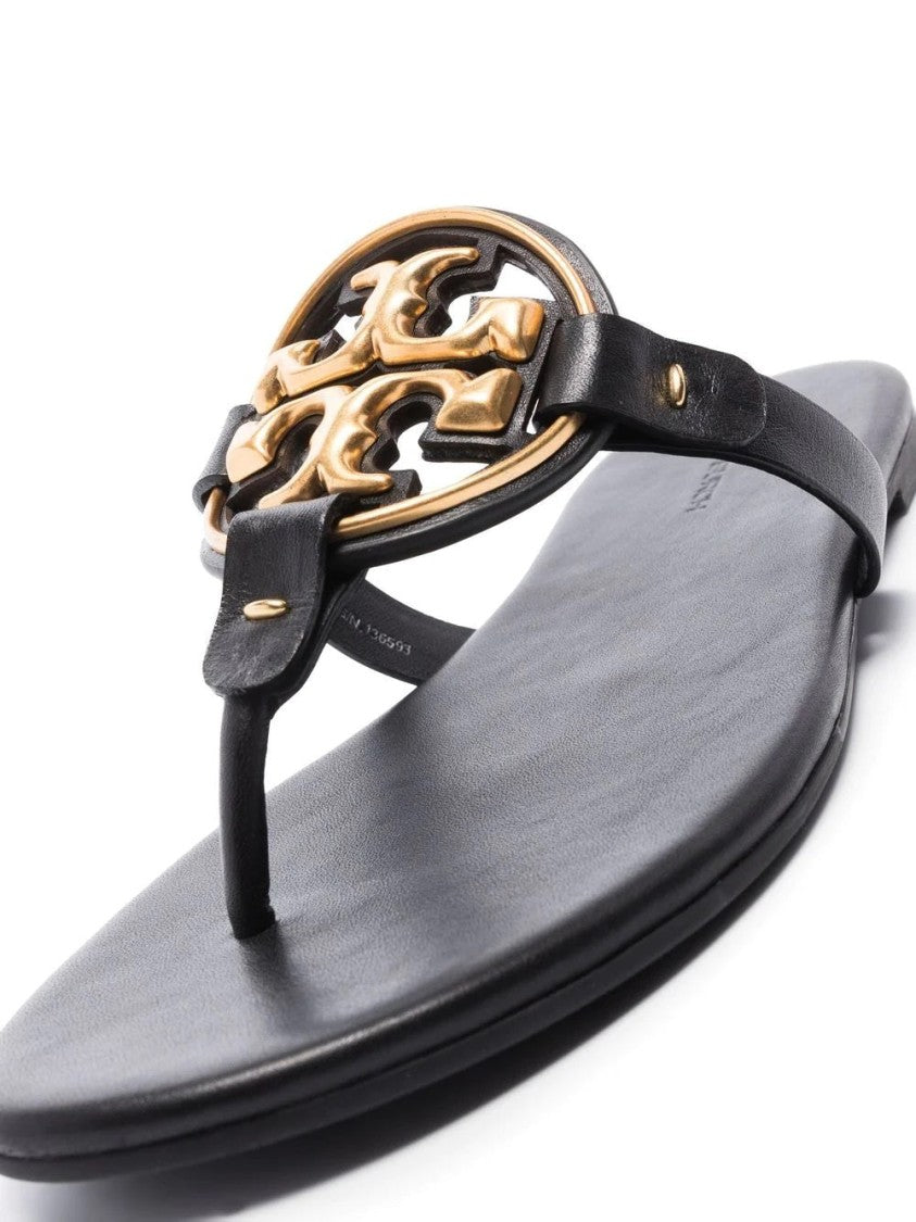 Tory Burch Metal Miller Soft Sandals
