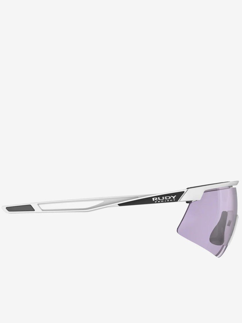 Rudy Project Wraparound Light Purple Tint Sunglasses With Adjustable Nose Pads