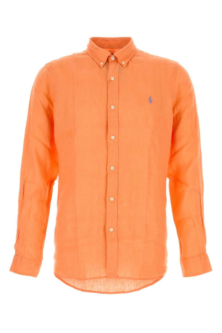 Polo Ralph Lauren Orange Linen Shirt