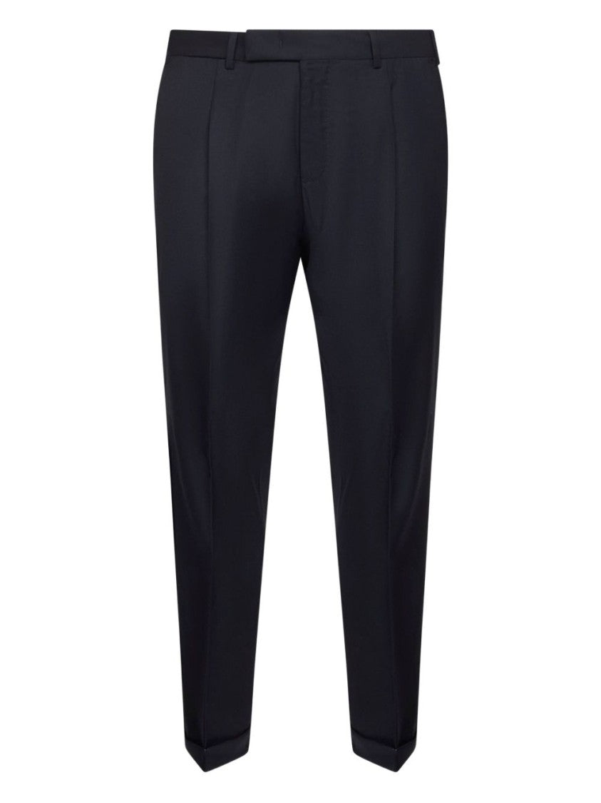 Pt Torino Formal Pants In Virgin Wool Blend