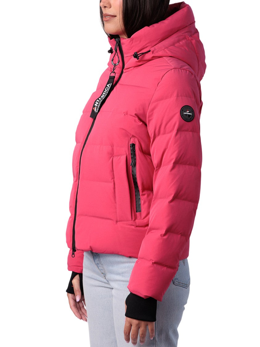 Antartica Black Ginny Quilted Padded Polyamide Jacket