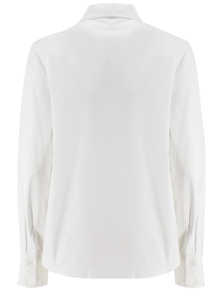 Peserico Long-Sleeved White Shirt