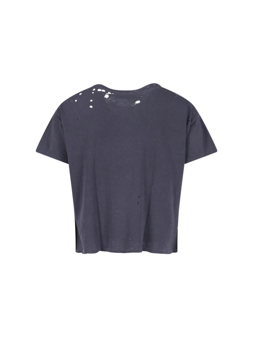 Enfants Riches Déprimés Grey T-Shirt Collection With Subtle Detailing