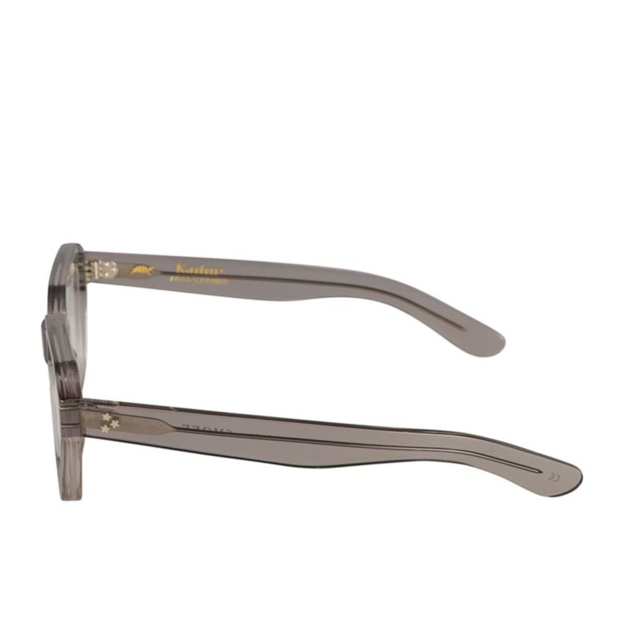 Kador Smoke Translucent Smoky Gray Square Frame Eyeglasses