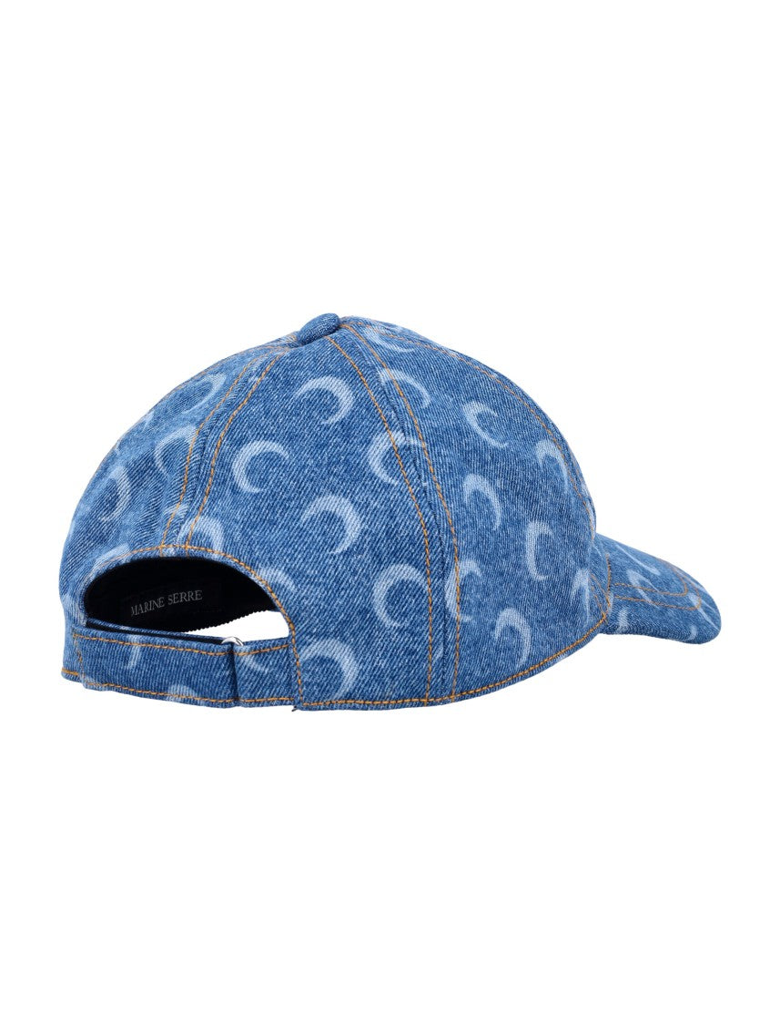 Marine Serre Denim Cap Moon Sneakers