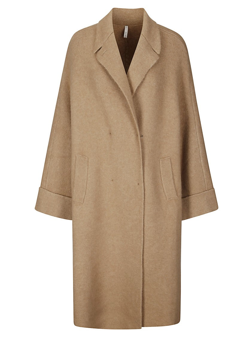 Boboutic Double-Breasted Knit Short Coat