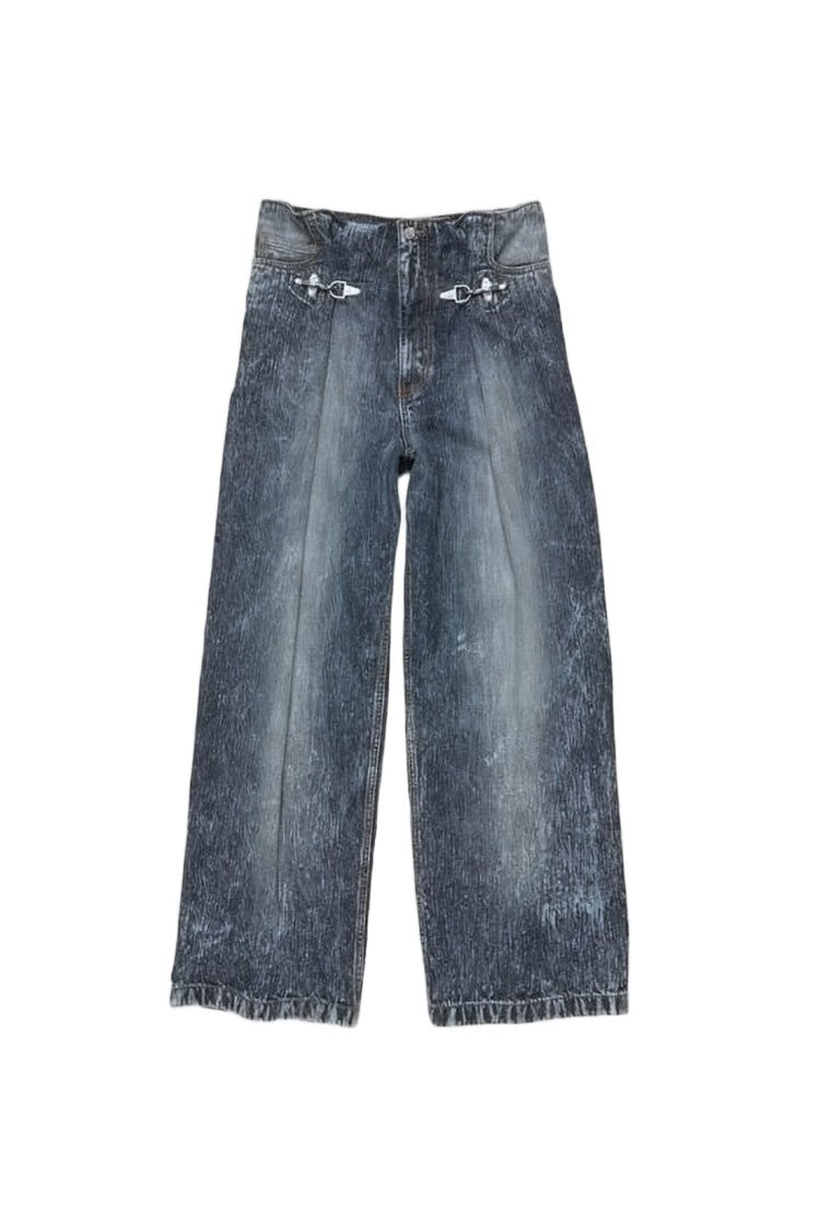 Acne Studios Wide-Leg Denim Pants