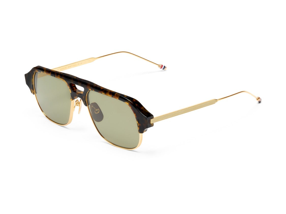 Thom Browne Tortoiseshell Ues954a Geometric Sunglasses