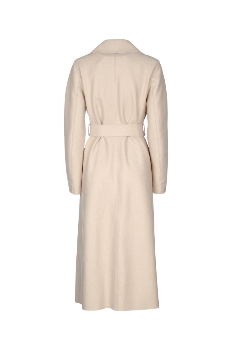Harris Wharf London Women Long Maxi Coat Pressed Wool