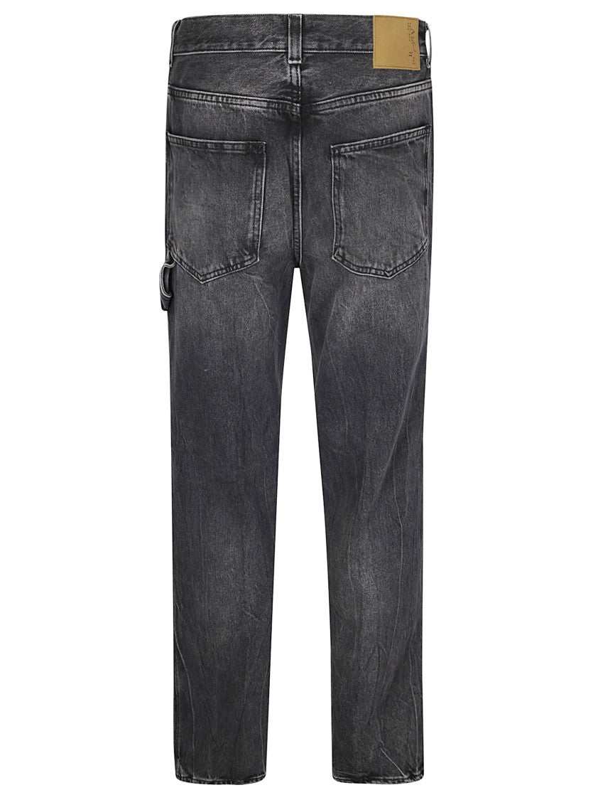 Haikure Faded Black Straight Leg Jeans