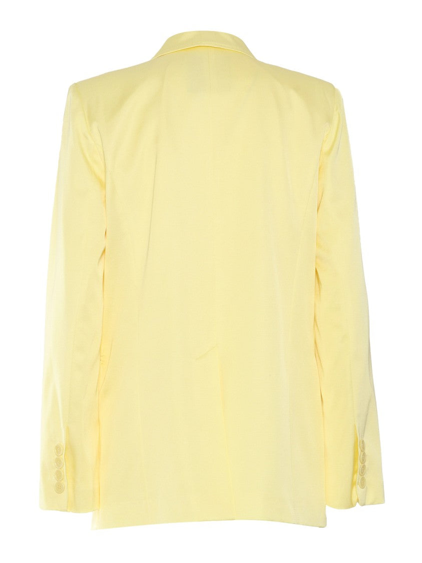 Ermanno Scervino Yellow Double-Breasted Jacket