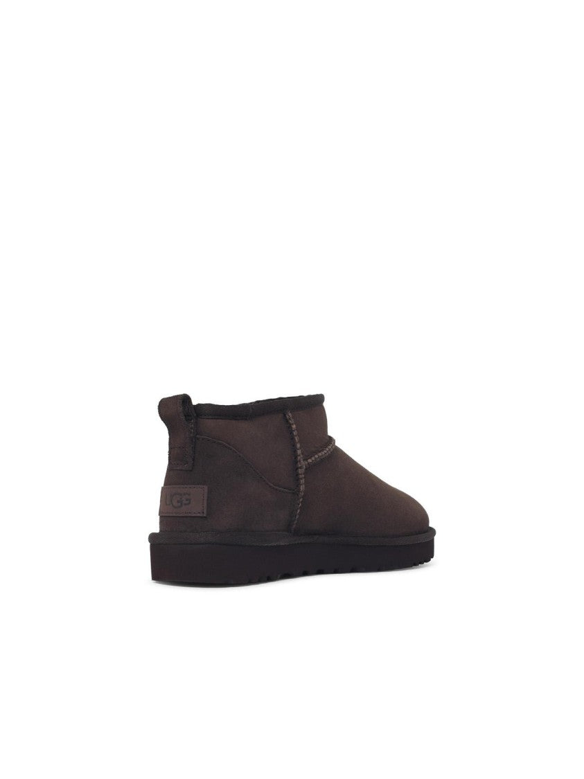 Ugg Dusted Cocoa Classic Ultra Mini Brown Suede Boots