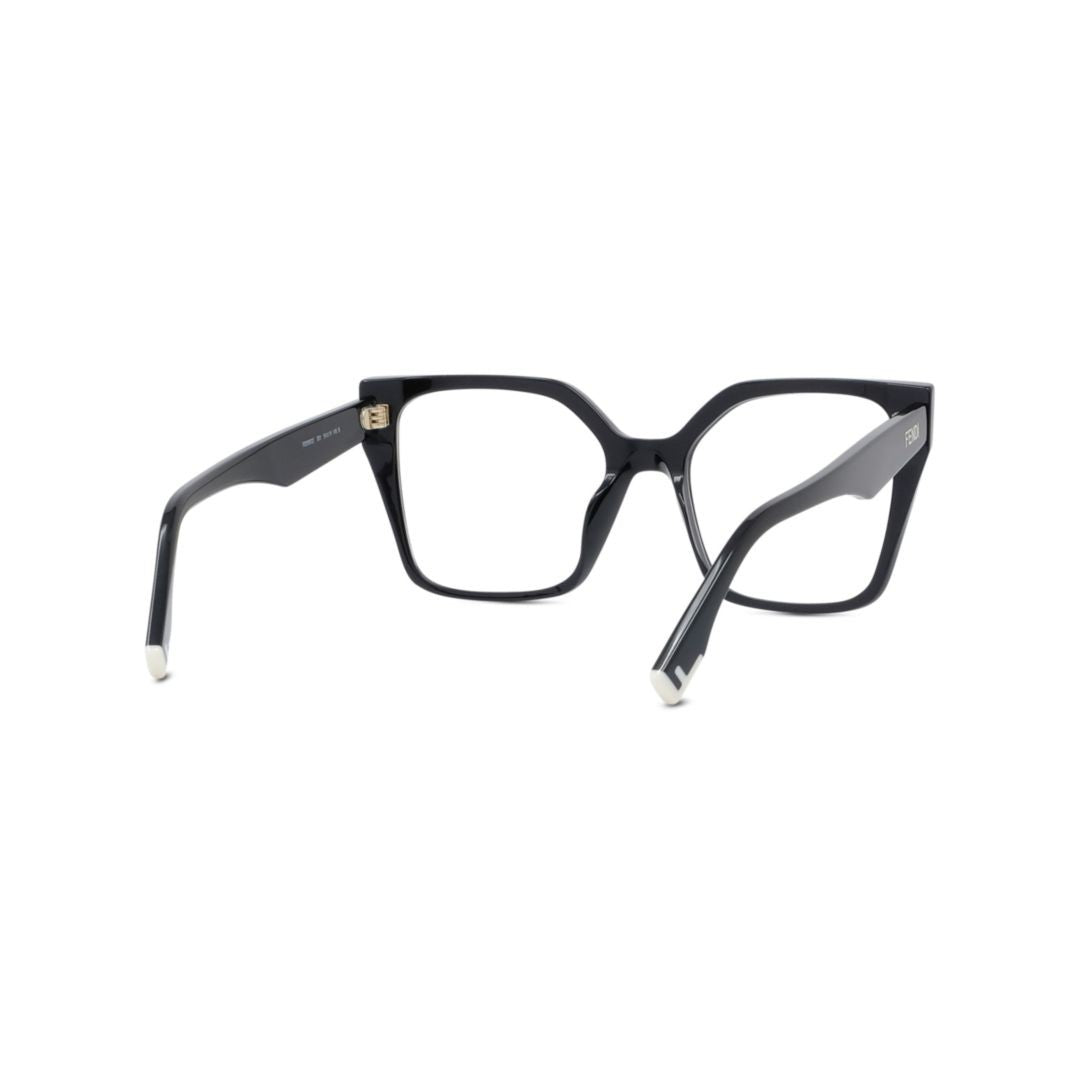 Fendi Fe50002i Oversized Square Frame Eyeglasses