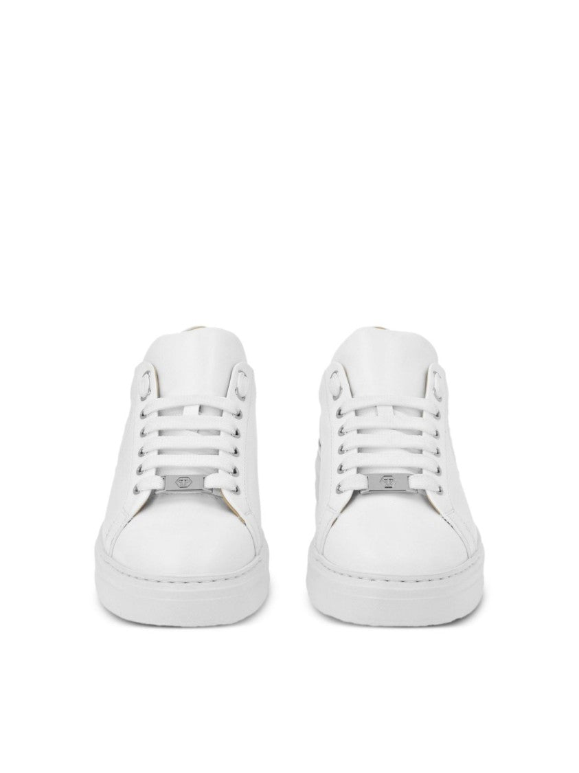 Philipp Plein Hexagon Logo Low-Top Sneakers