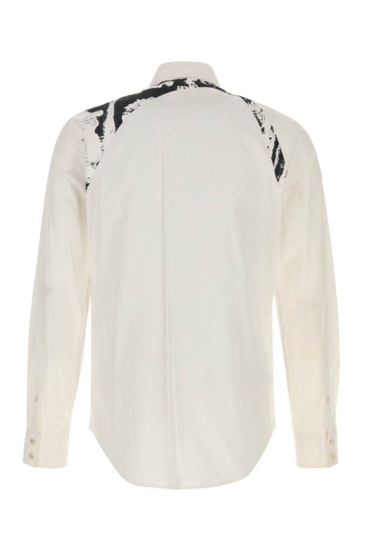 Alexander Mcqueen Long-Sleeve White Button-Up Shirt