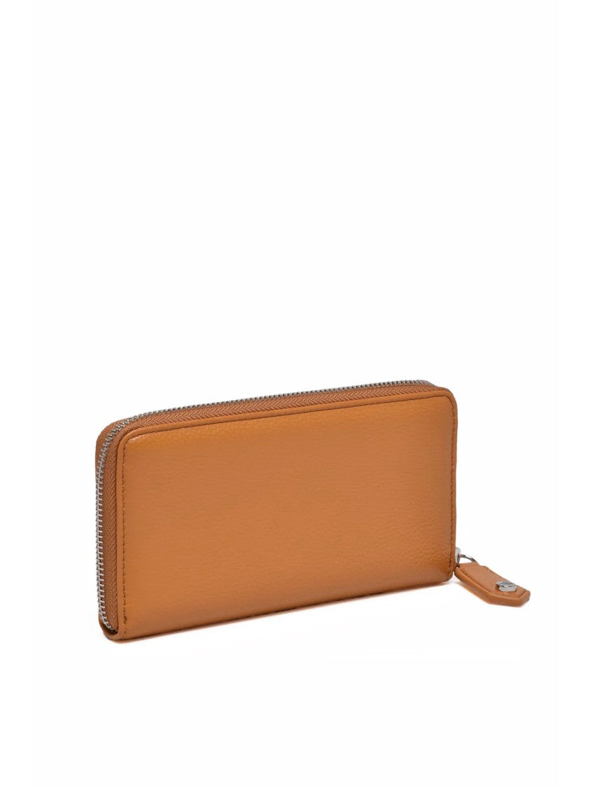 Vivienne Westwood Black Polyurethane Color-Contrast Wallet