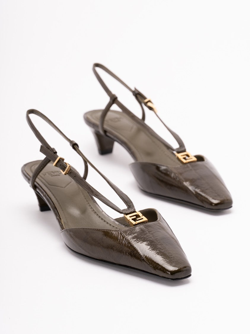 Fendi ` Ffold` Slingbacks