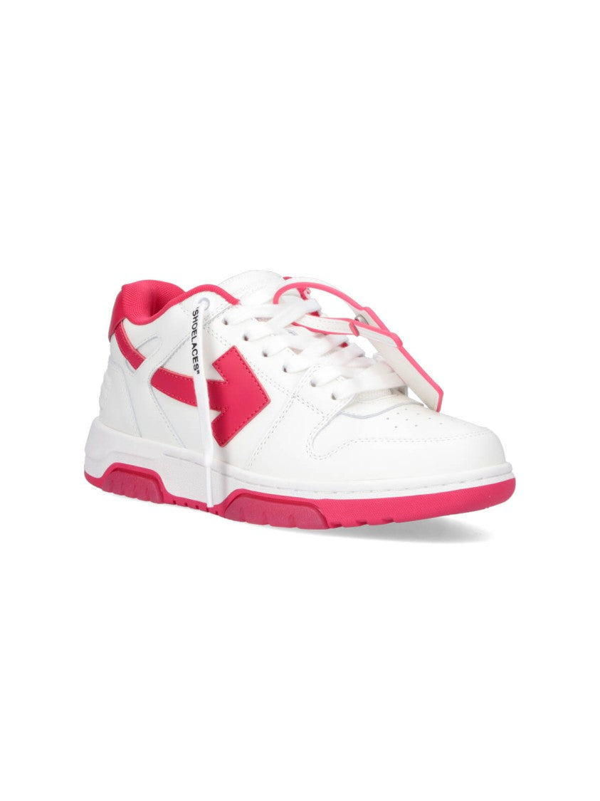 Off-White Out Of Office Sneakers – White And Pink