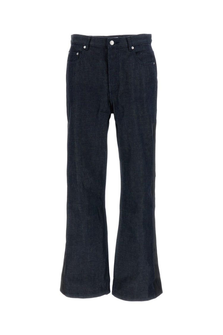 A.P.C. Blue Rigid Cotton Denim Jeans