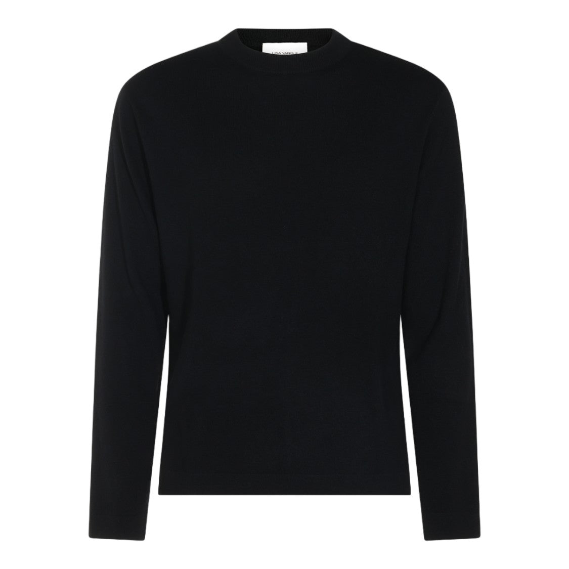 Lisa Yang Minimalist Ribbed Crewneck Sweater