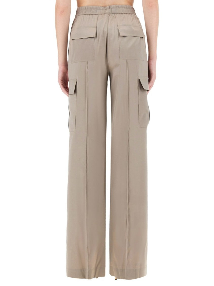 Tom Ford Silk Shirt And Wide-Leg Pants Ensemble