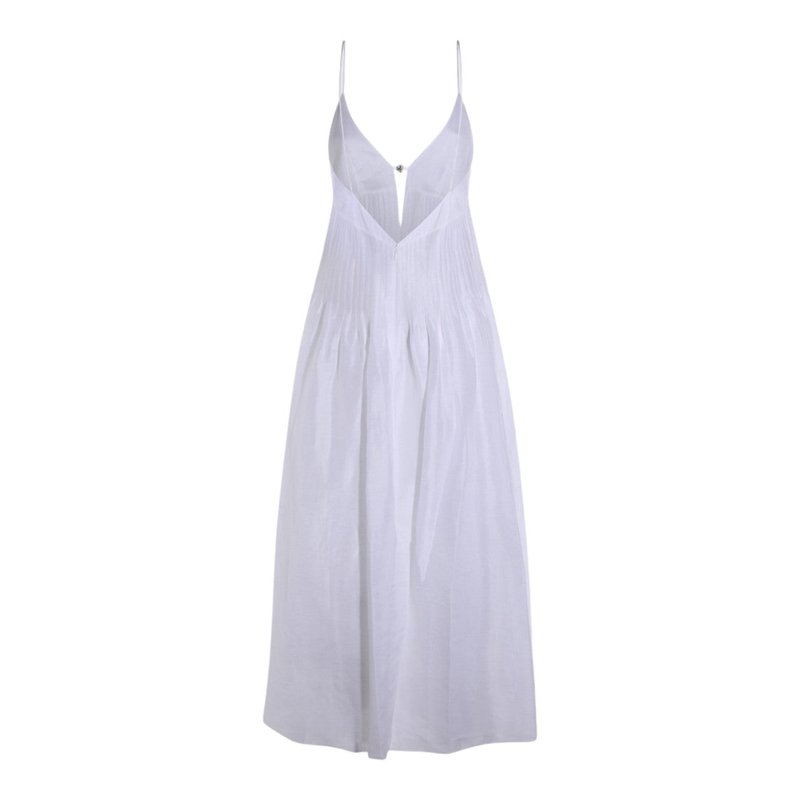 Tory Burch Crisp White Dress With Fitted Bodice