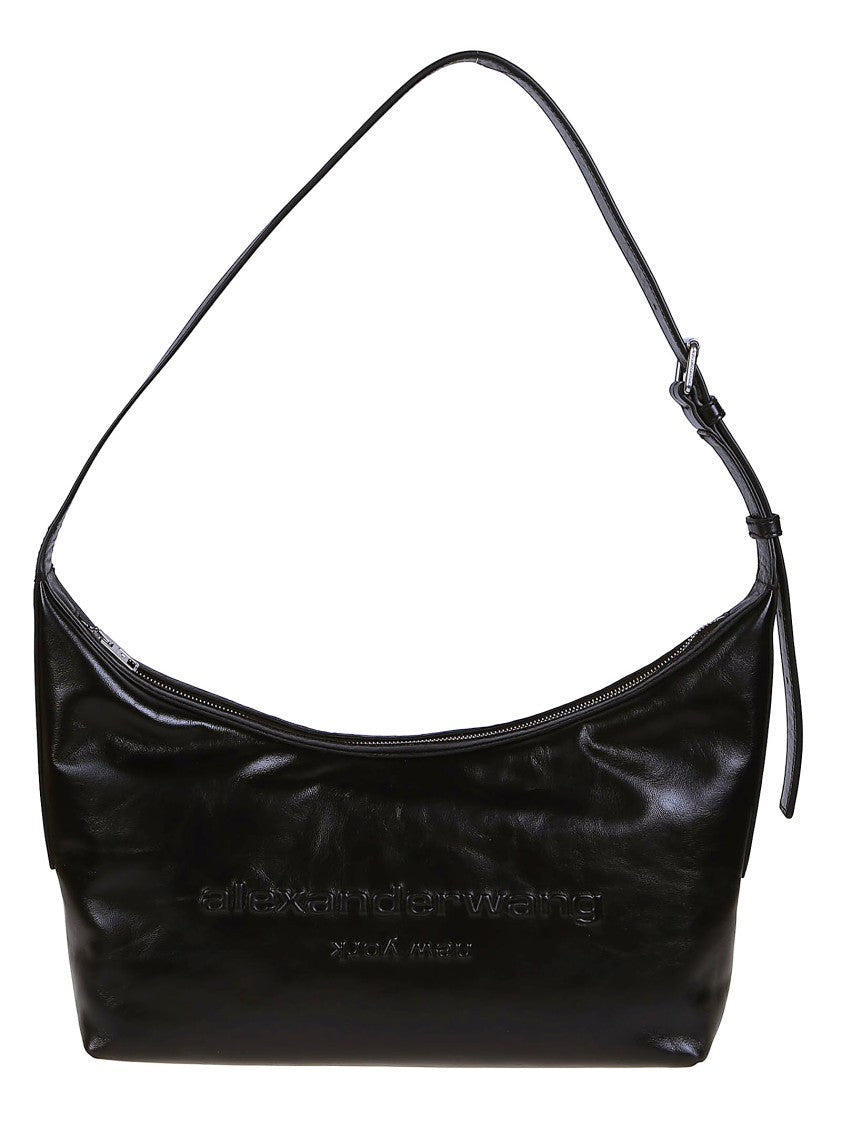 Alexander Wang Punch Crossbody Minimalist Black Bag