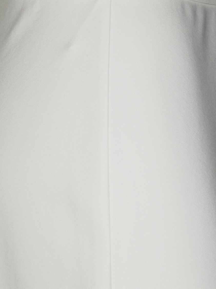Max Mara Floor-Length Jersey Skirt With Minimalist Silhouette