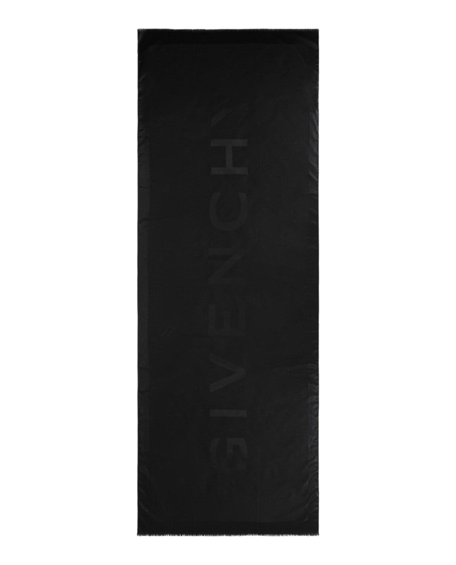 Givenchy 4G Logo Silk Blend Scarf